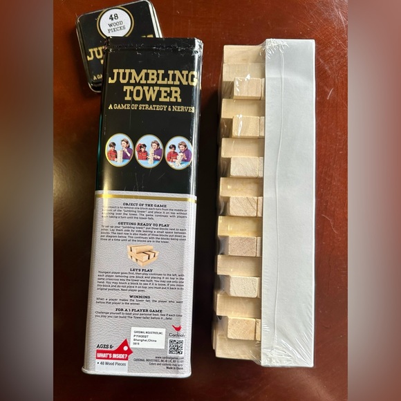 NWT Jumbling Tower Game - Picture 2 of 2